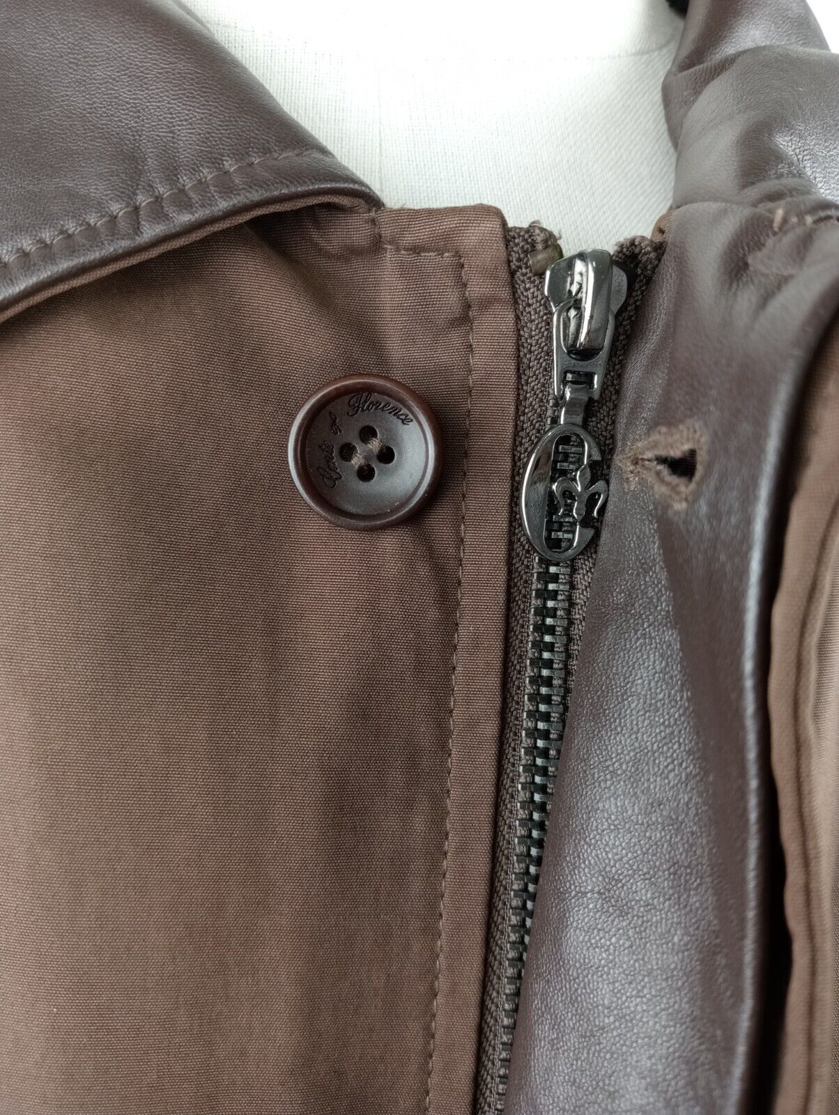 CONTE OF FLORENCE GIUBBINO GIACCA UOMO Tg M MAN CASUAL VINTAGE JACKET