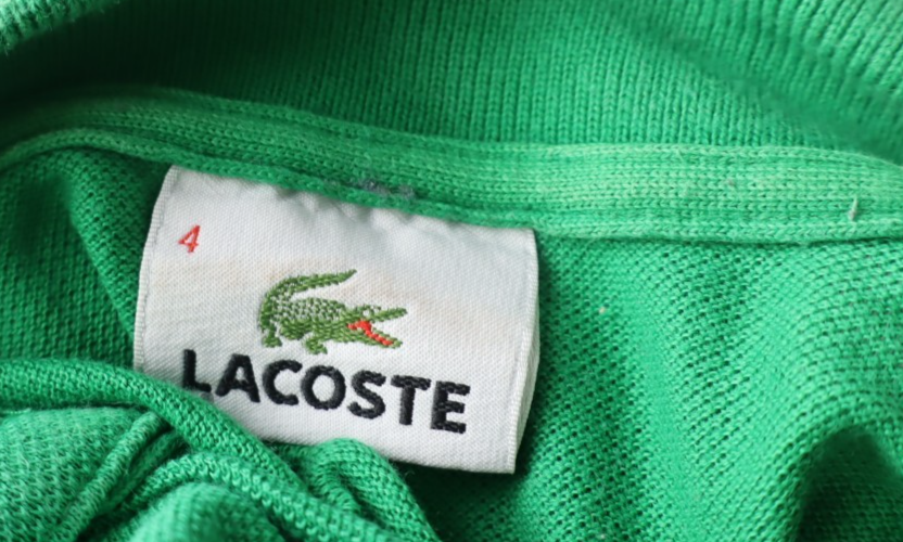LACOSTE POLO MAGLIA UOMO COTONE TG. 4 MAN COTTON SHIRT CASUAL VINTAGE LOGO