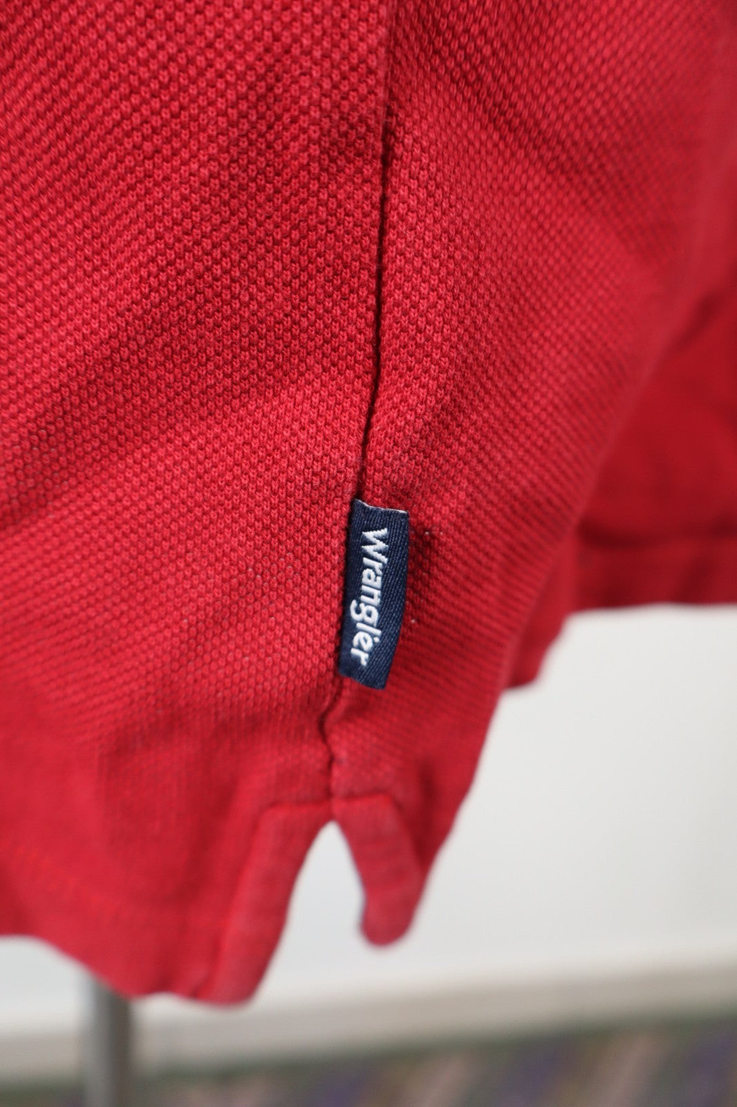 WRANGLER MAGLIA POLO UOMO TG. L MAN T-SHIRT CASUAL VINTAGE COTONE