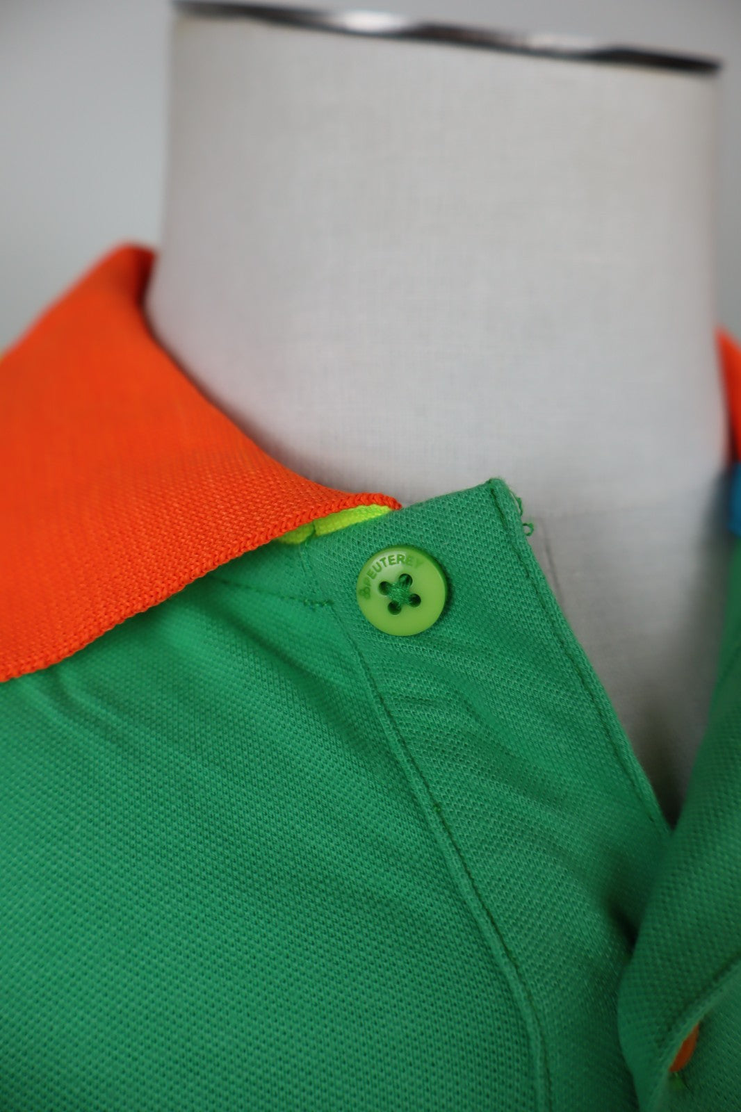 PEUTEREY POLO MAGLIA COTONE UOMO TG M COTTON MAN T-SHIRT CASUAL VINTAGE LOGO