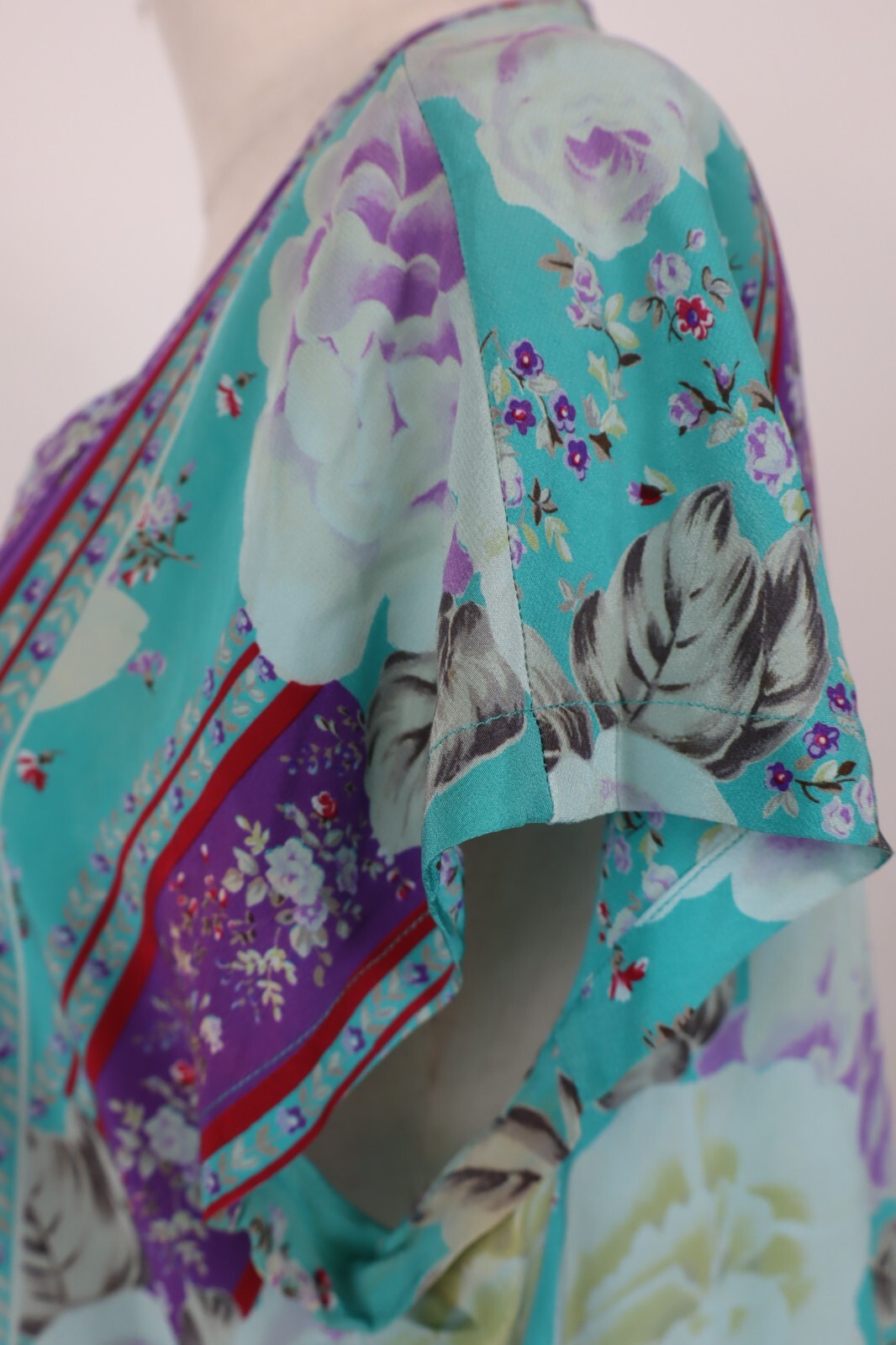 PIERRE CARDIN CAMICIA  DONNA TG. L WOMAN SHIRT CASUAL VINTAGE SETA