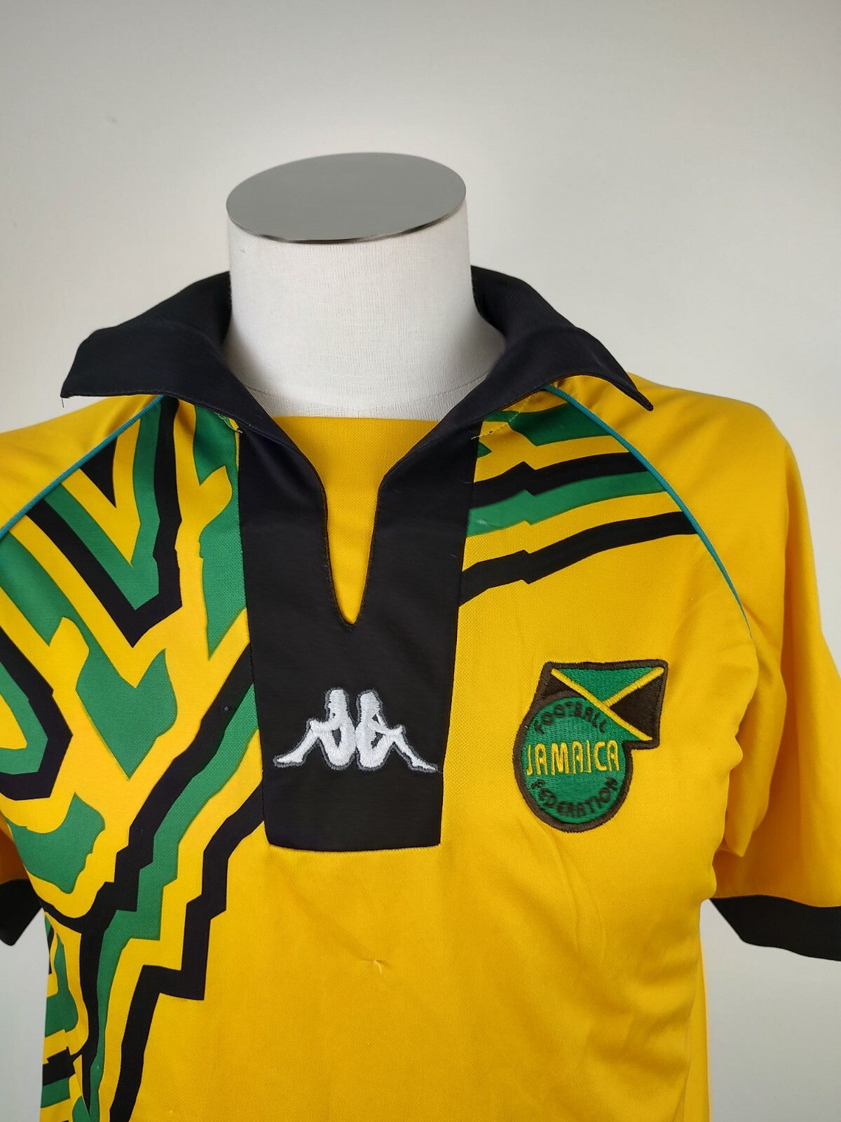 KAPPA GIAMAICA MAGLIA CALCIO TRIKOT UOMO Tg S SOCCER JERSEY TRIBUTE  10 MARLEY