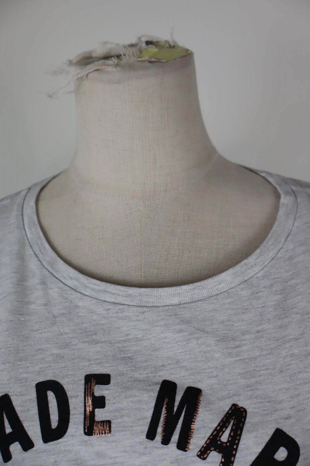 SUPERDRY MAGLIA DONNA TG. 44  WOMAN CASUAL VINTAGE T-SHIRT COTONE COTTON