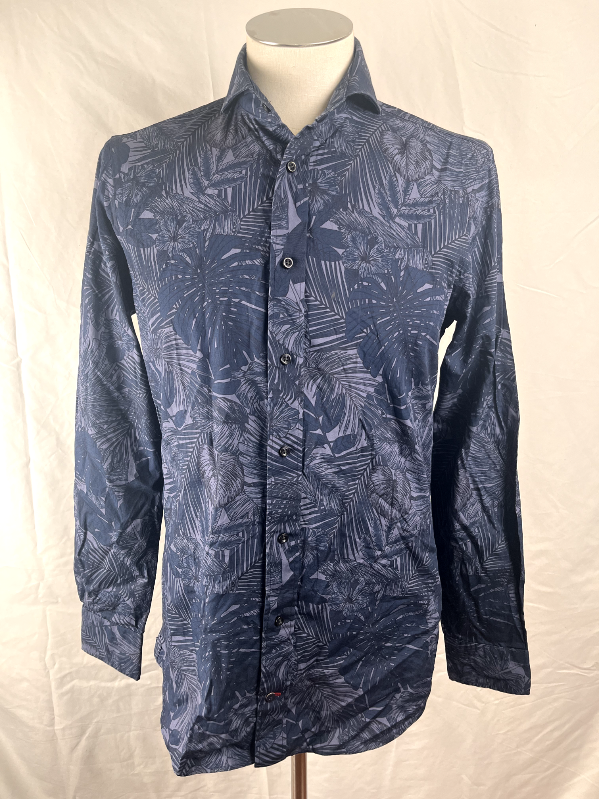 TOMMY HILFIGER CAMICIA COTONE SHIRT UOMO Tg. 38 / 15 MAN VINTAGE CASUAL COTTON