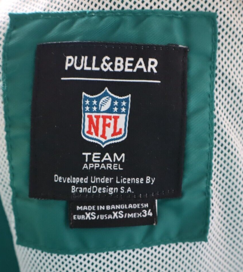 PULL&BEAR NFL RUGBY GIUBBINO NY JETS GIACCA UOMO TG XS SPORT MAN CASUAL JACKET
