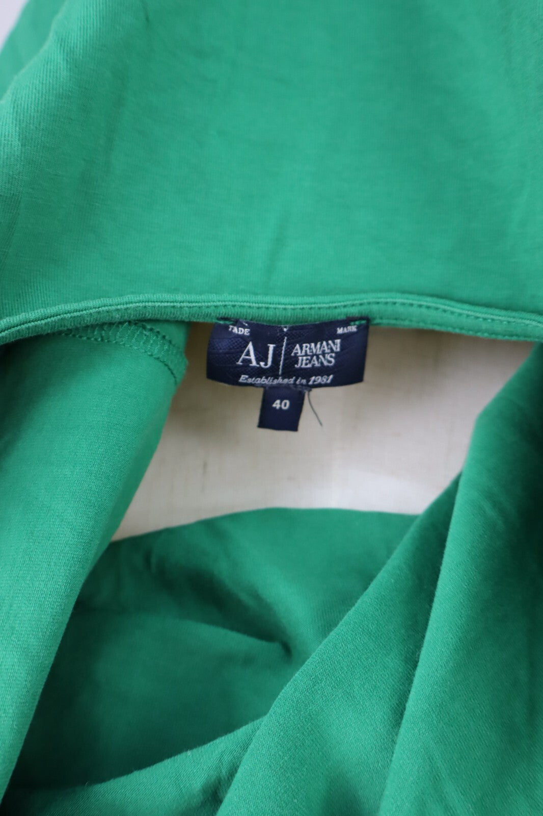 AJ ARMANI JEANS MAGLIA COTONE DONNA TG. 40 WOMAN CASUAL VINTAGE T-SHIRT