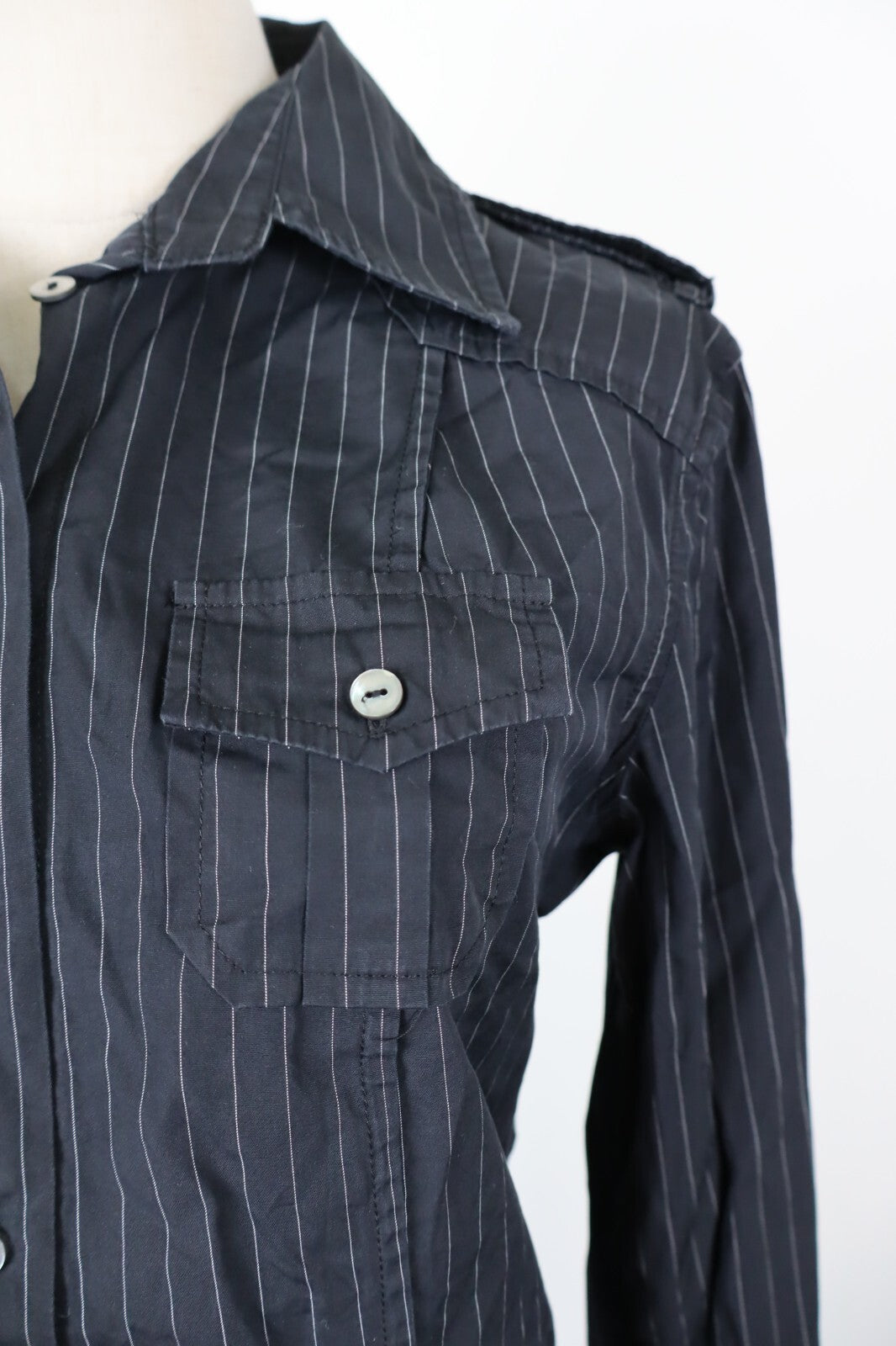 DONDUP CAMICIA BODY DONNA TG. M WOMAN CASUAL VINTAGE SHIRT TOP