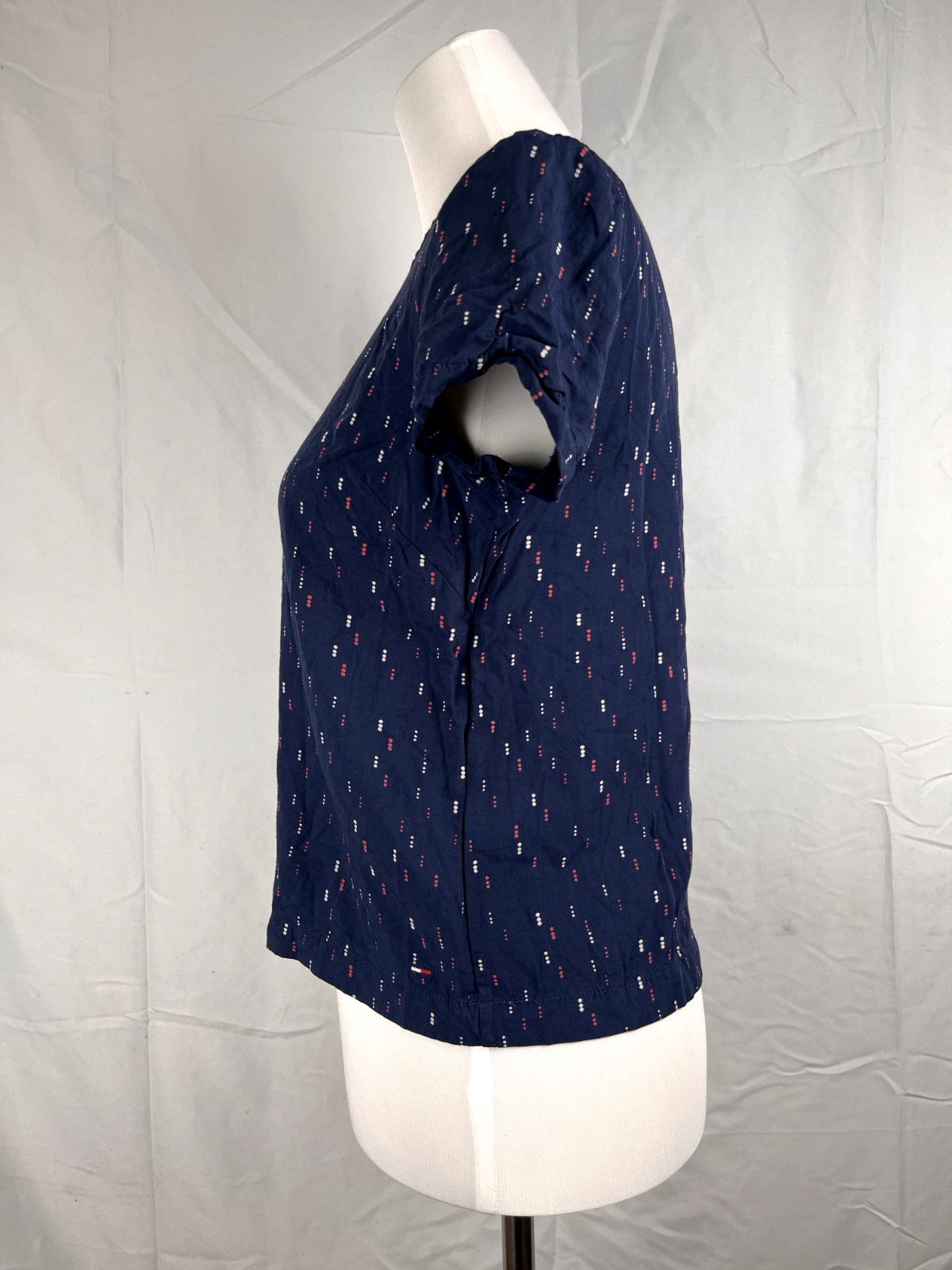 TOMMY HILFIGER MAGLIA DONNA TG. XS WOMAN CASUAL VINTAGE TOP T-SHIRT