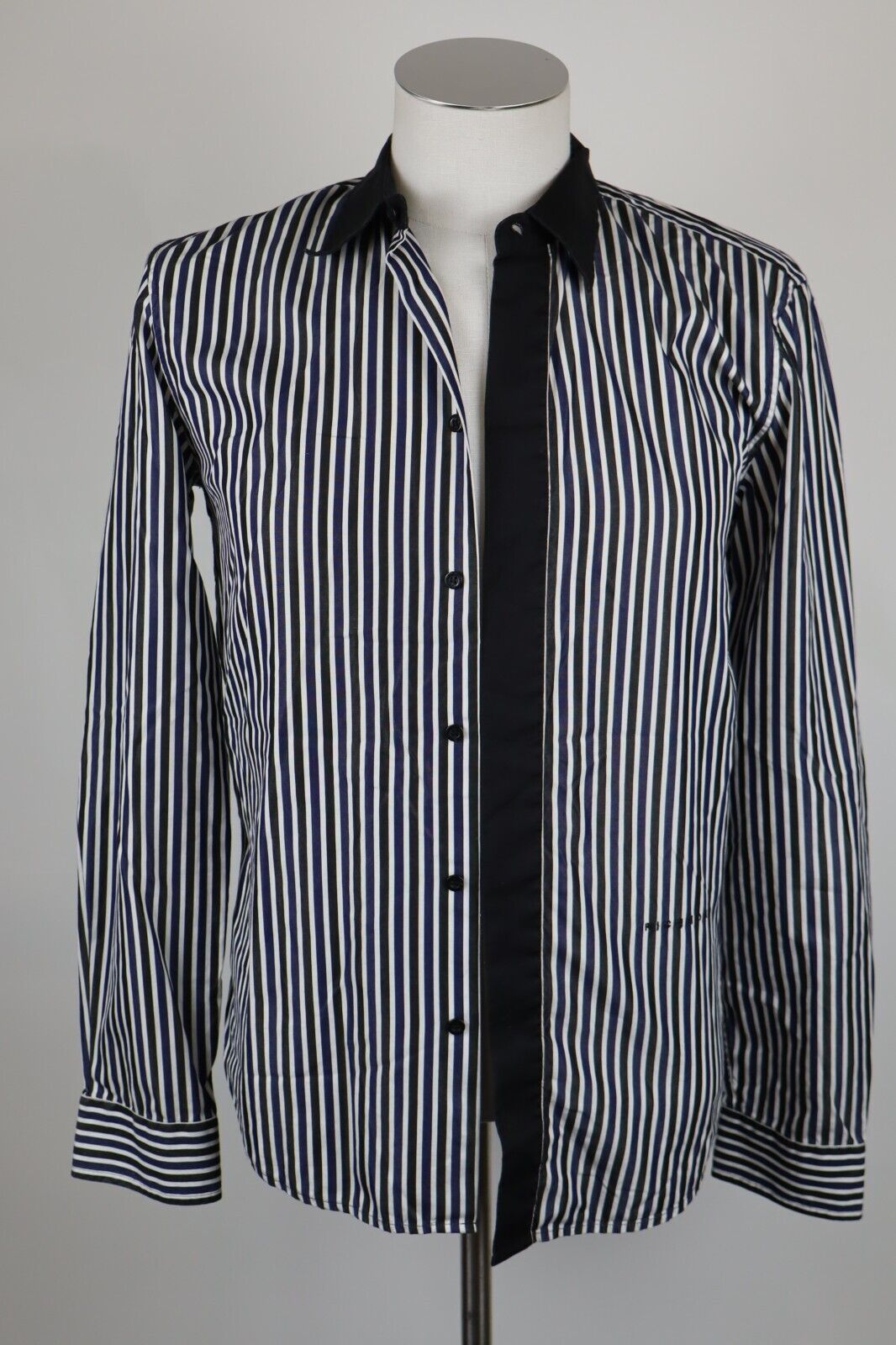 RICHMOND CAMICIA UOMO COTONE TG. 46 MAN CASUAL VINTAGE SHIRT