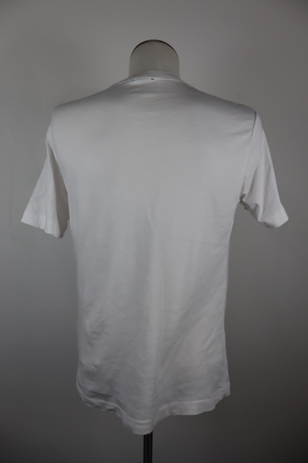 DIESEL MAGLIA UOMO TG M MAN T-SHIRT CASUAL VINTAGE COTONE COTTON BIANCO TASCHE