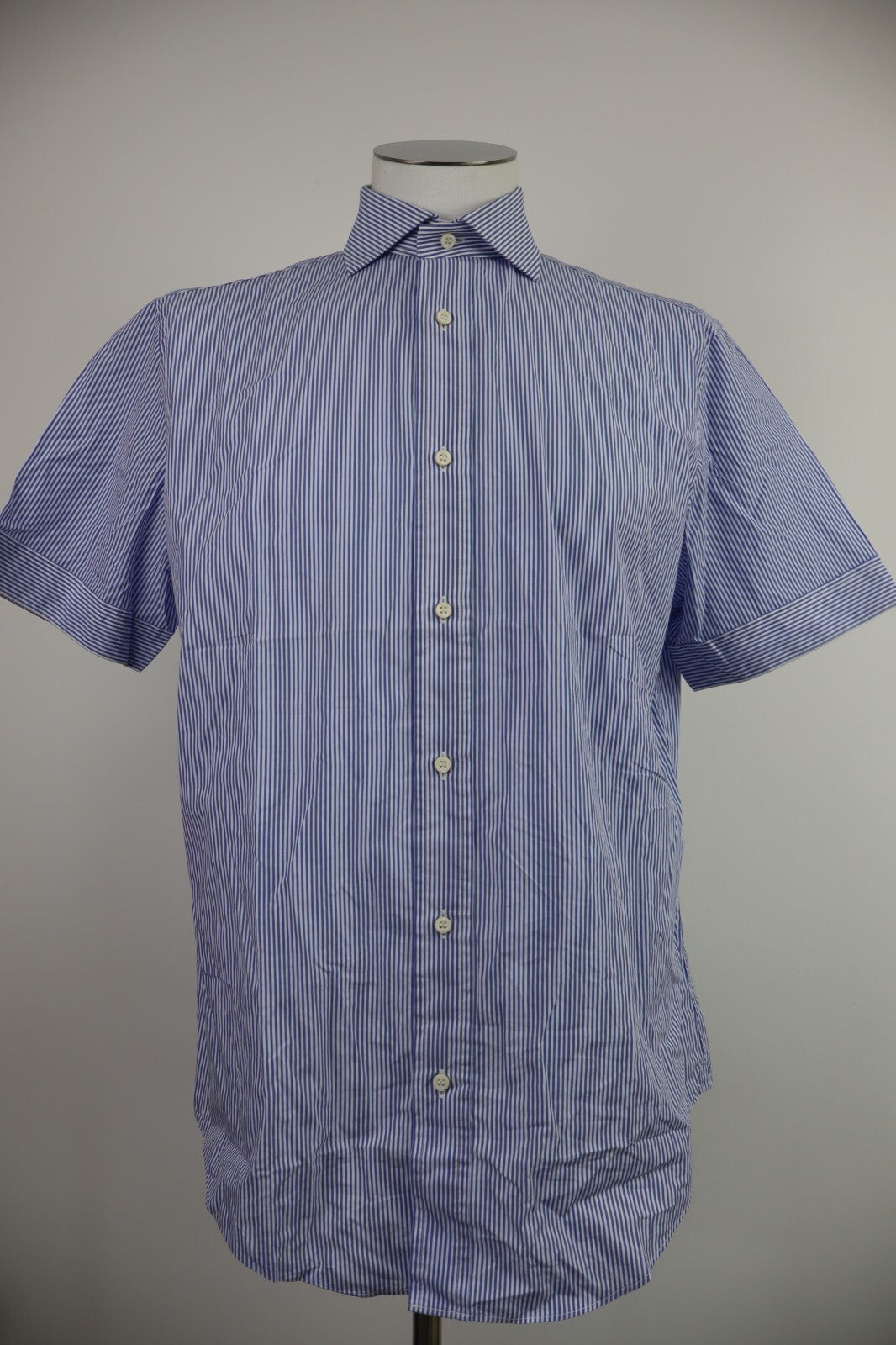 BOGGI MILANO CAMICIA COTONE UOMO TG 42 - 16 1/2 MAN CASUAL VINTAGE SHIRT COTTON