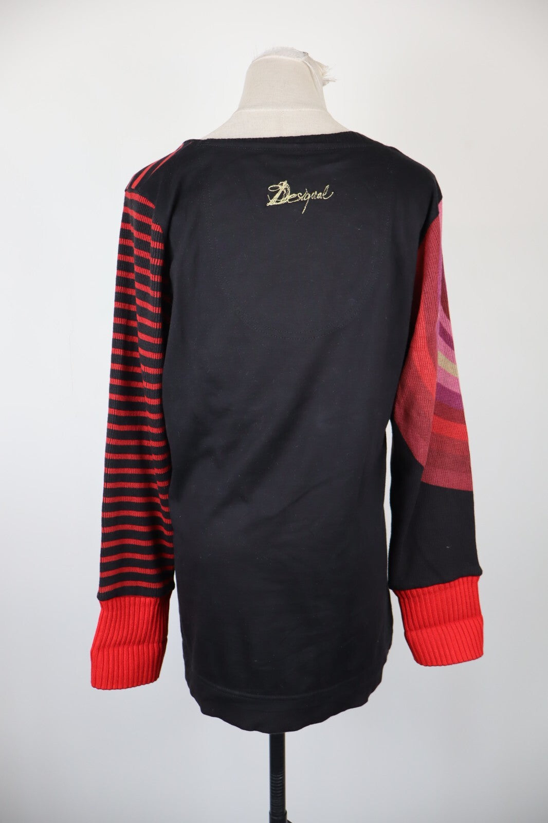 DESIGUAL MAGLIA DONNA TG. 2XL WOMAN T-SHIRT CASUAL VINTAGE COTONE COTTON