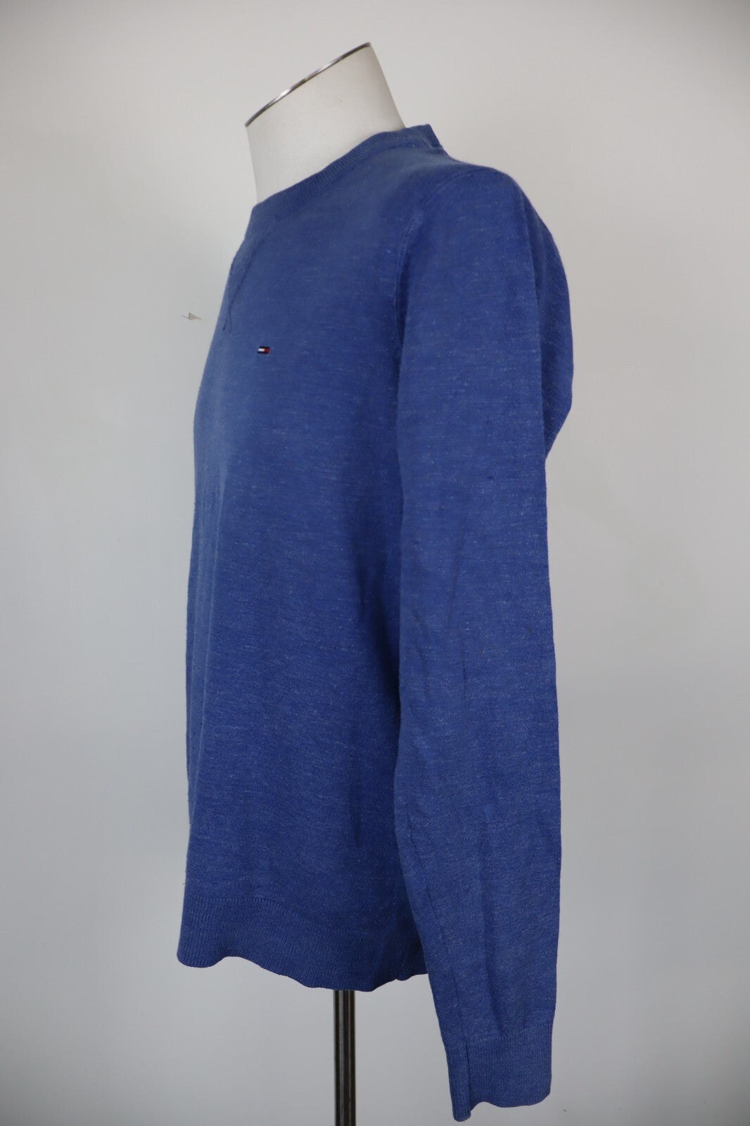 TOMMY HILFIGER MAGLIONE VINTAGE UOMO COTONE Tg. L MAN COTTON SWEATER CASUAL