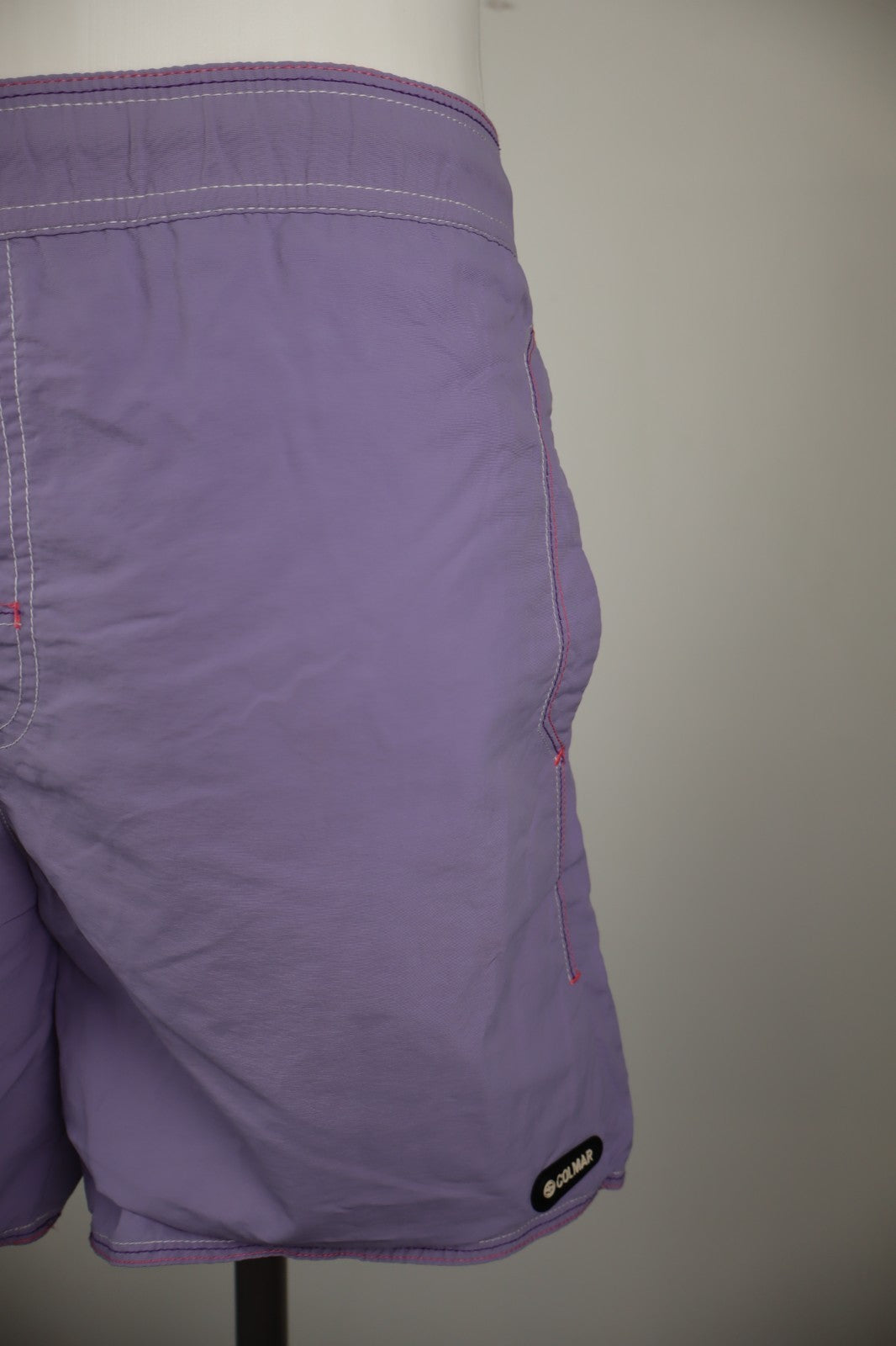 COLMAR COSTUME PANTALONCINO MARE UOMO TG 50 MEN SWIMSUIT VINTAGE CASUAL LOGO