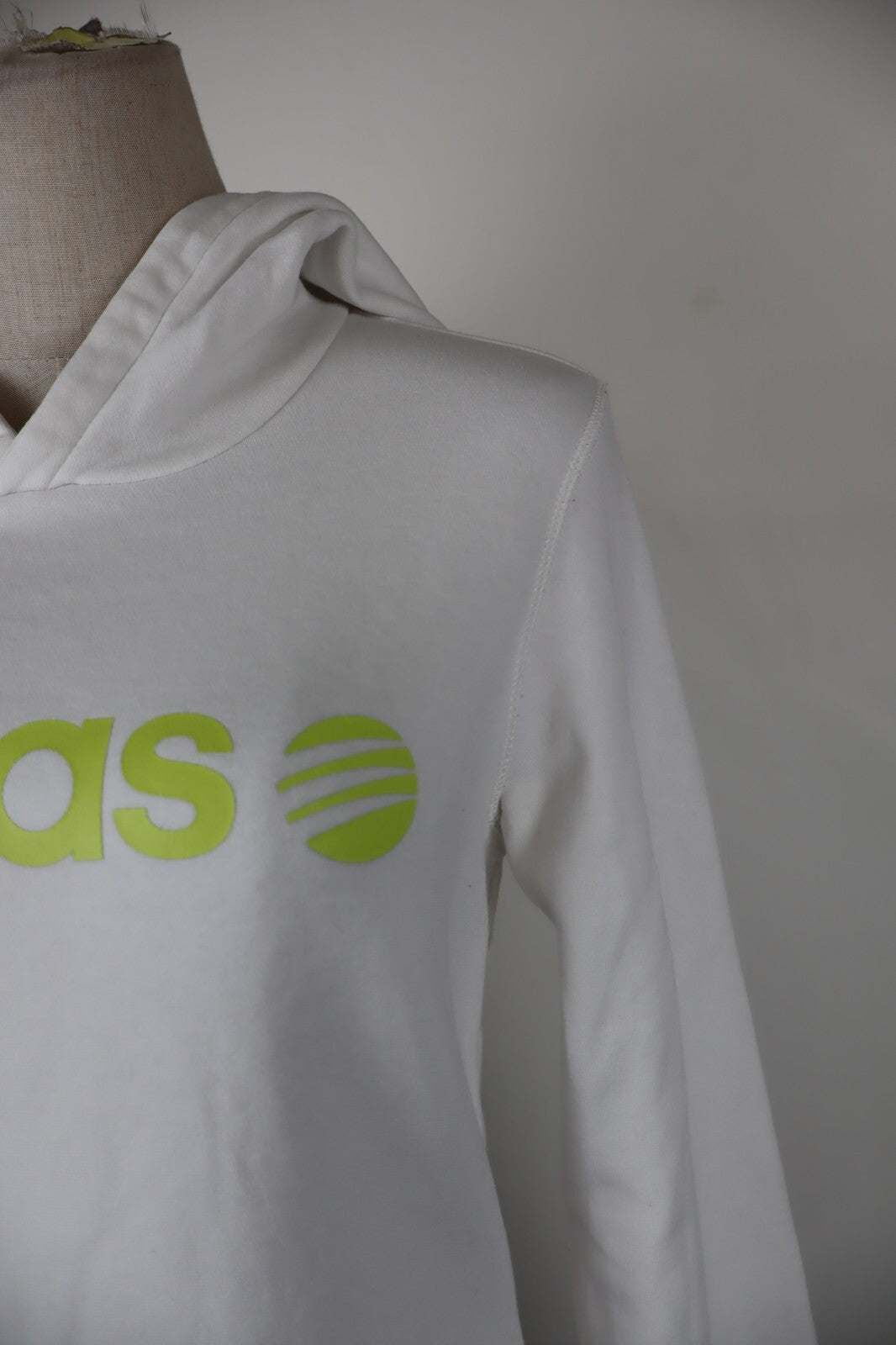 ADIDAS FELPA CAPPUCCIO DONNA Tg 44 WOMEN CASUAL VINTAGE SPORT SWEATSHIRT