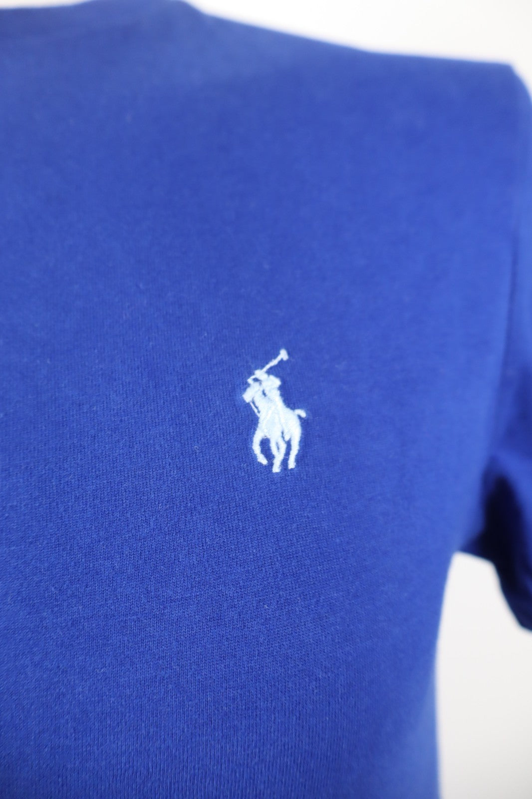 RALPH LAUREN MAGLIA UOMO COTONE S SLIM MAN COTTON T-SHIRT CASUAL VINTAGE LOGO
