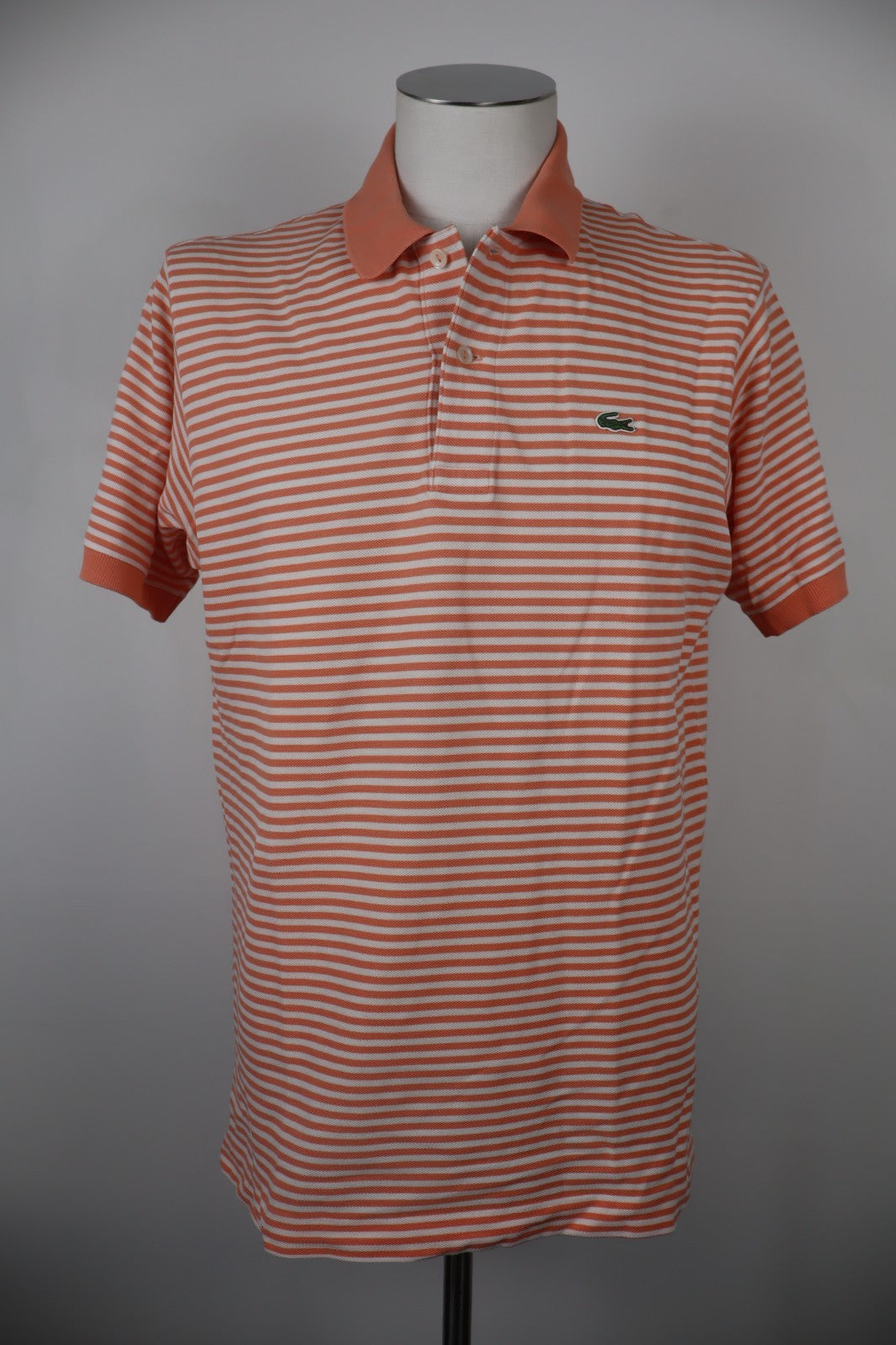 LACOSTE POLO MAGLIA UOMO COTONE TG. 5 MAN COTTON T-SHIRT CASUAL VINTAGE LOGO