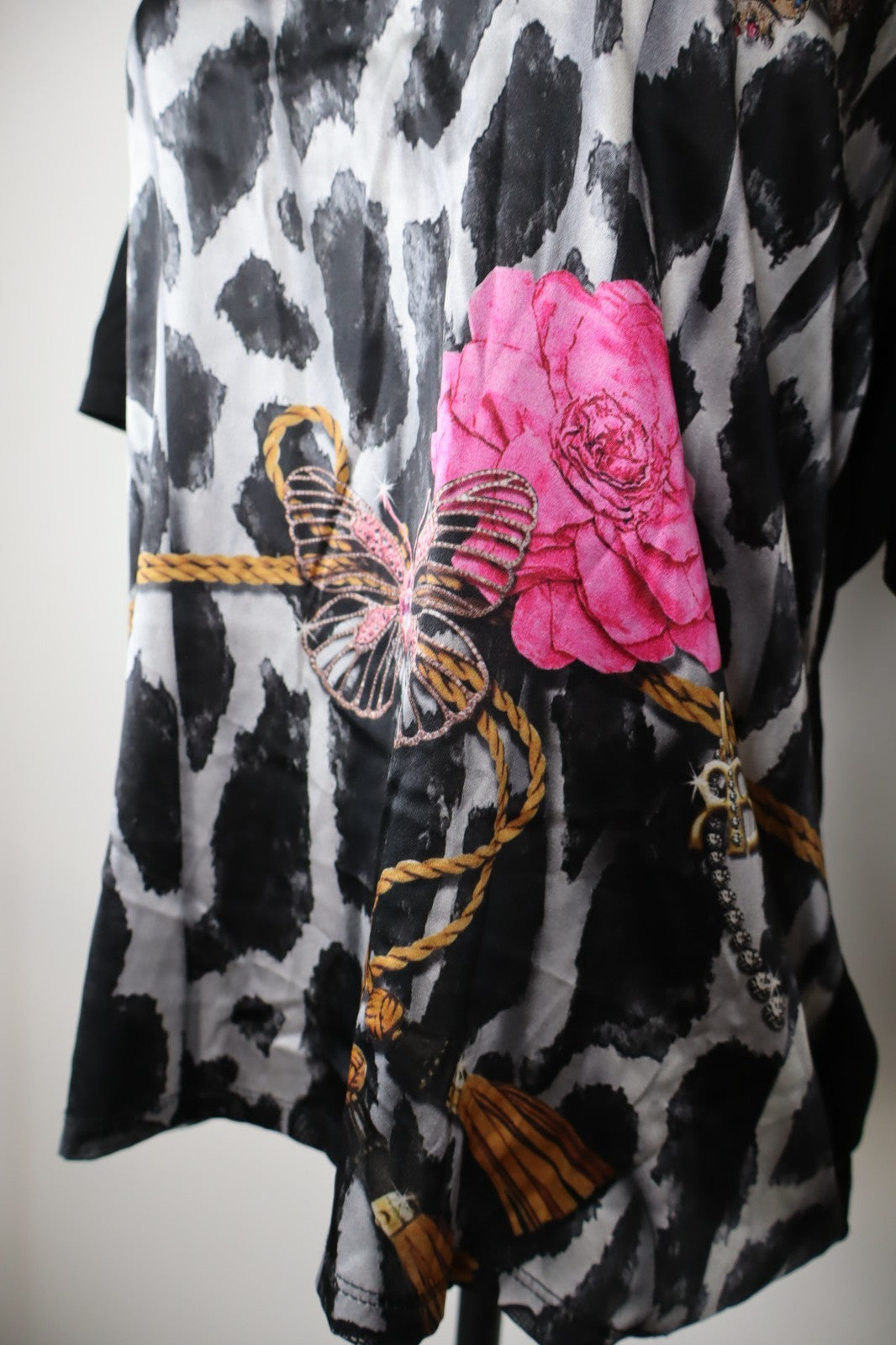RENATO BALESTRA MAGLIA DONNA 50 WOMAN CASUAL VINTAGE T-SHIRT  TOP CANOTTA SETA