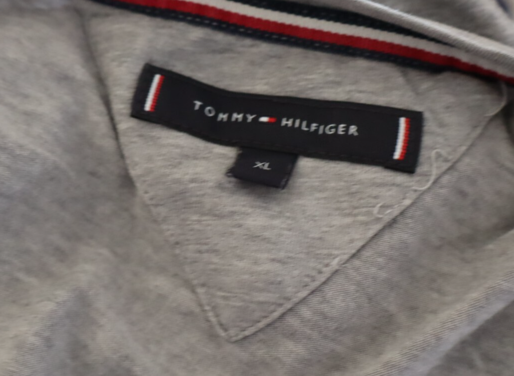 TOMMY HILFIGER MAGLIA UOMO TG XL MAN T-SHIRT CASUAL VINTAGE COTONE COTTON