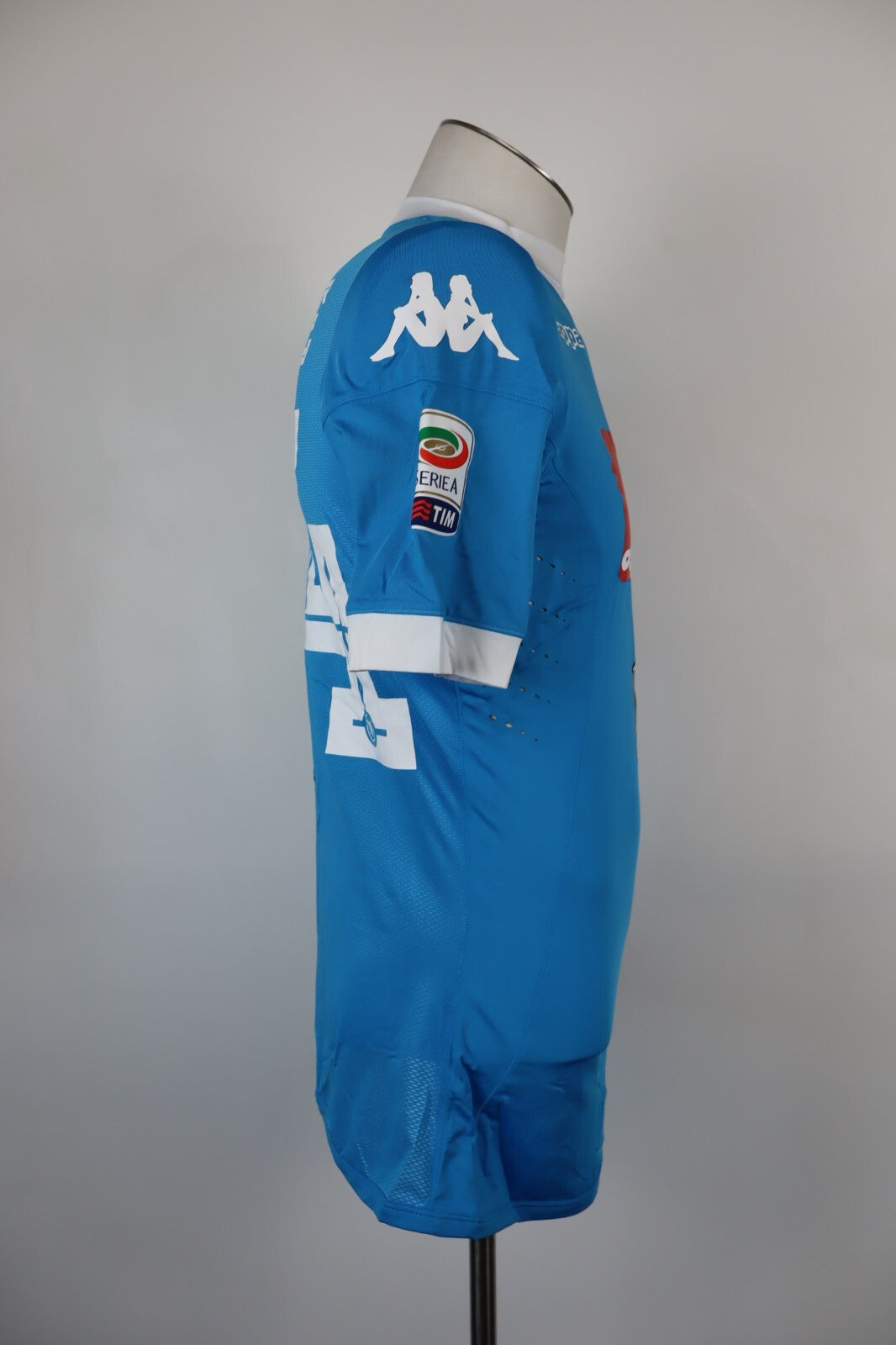KAPPA NAPOLI INSIGNE N 24 MAGLIA CALCIO UOMO M SHIRT SOCCER AUTOGRAFATA JERSEY