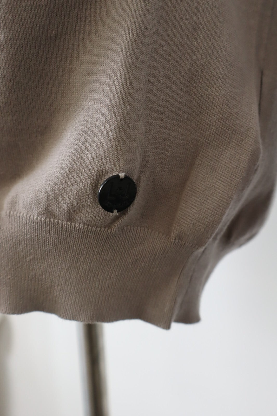 LIU JO MAGLIONE CARDIGAN VINTAGE UOMO Tg. L MAN SWEATER CASUAL COTONE