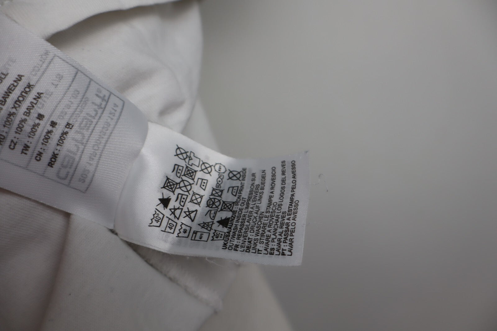 CARHARTT MAGLIA UOMO COTONE TG. M MAN T-SHIRT VINTAGE CASUAL COTTON BIANCO