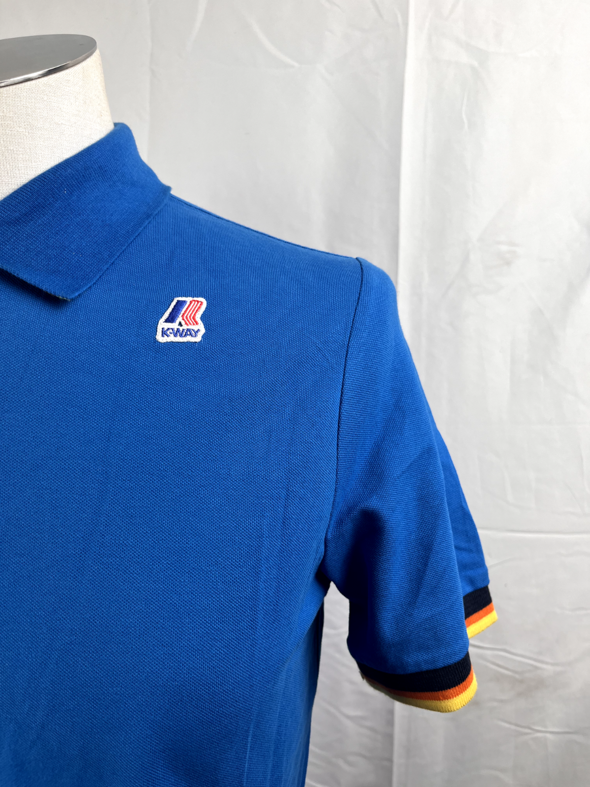 K-WAY MAGLIA POLO UOMO TG. M MAN SHIRT CASUAL VINTAGE COTONE COTTON