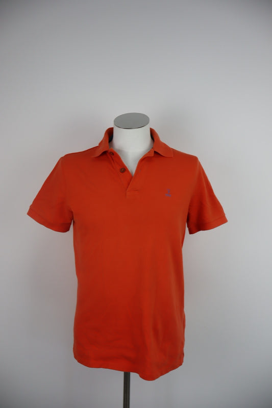 TRUSSARDI TRU POLO MAGLIA UOMO TG. L MAN T-SHIRT CASUAL VINTAGE COTONE CERNIERA