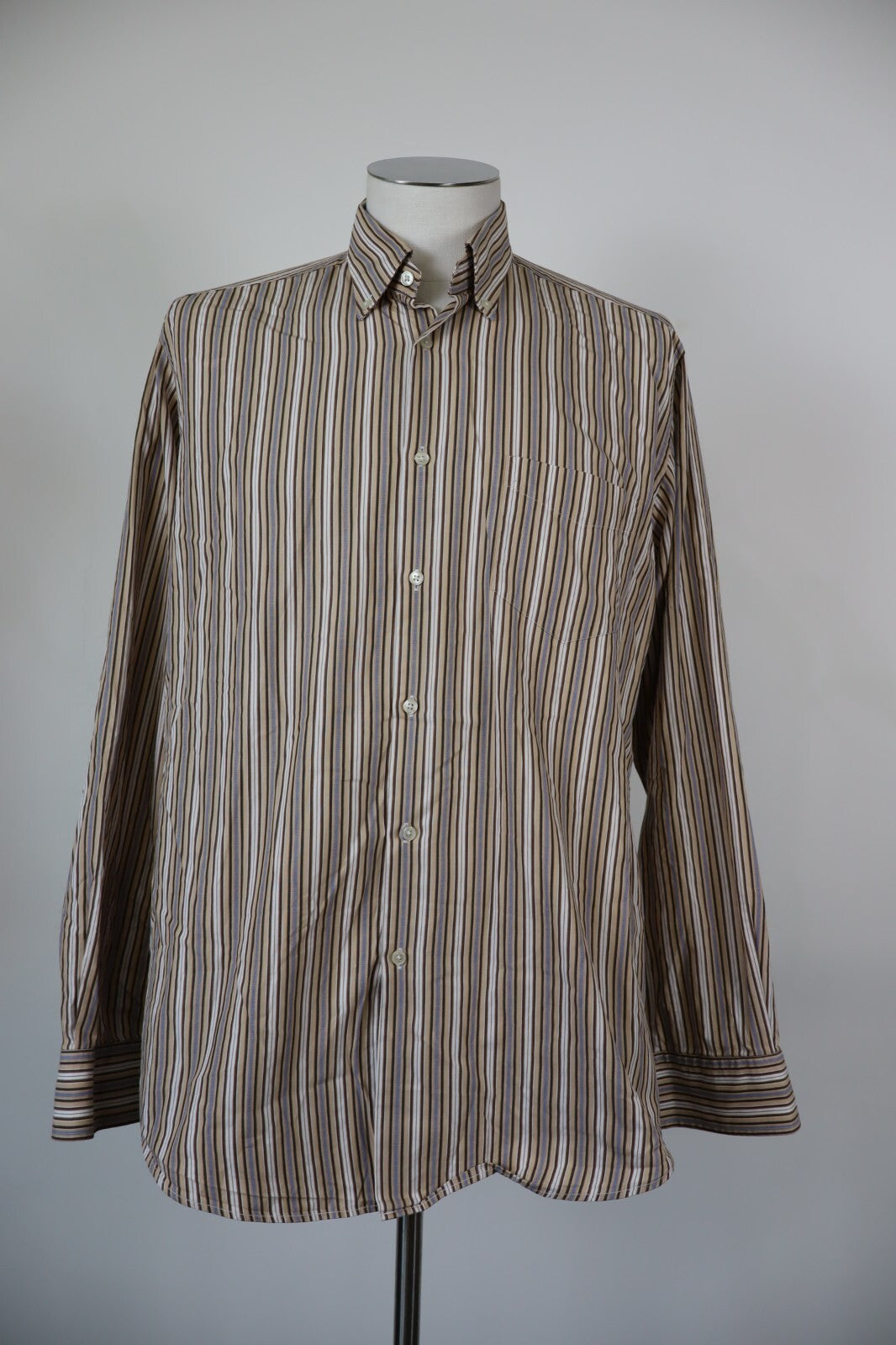COVERI CAMICIA UOMO COTONE TG L MAN CASUAL VINTAGE SHIRT COTONE