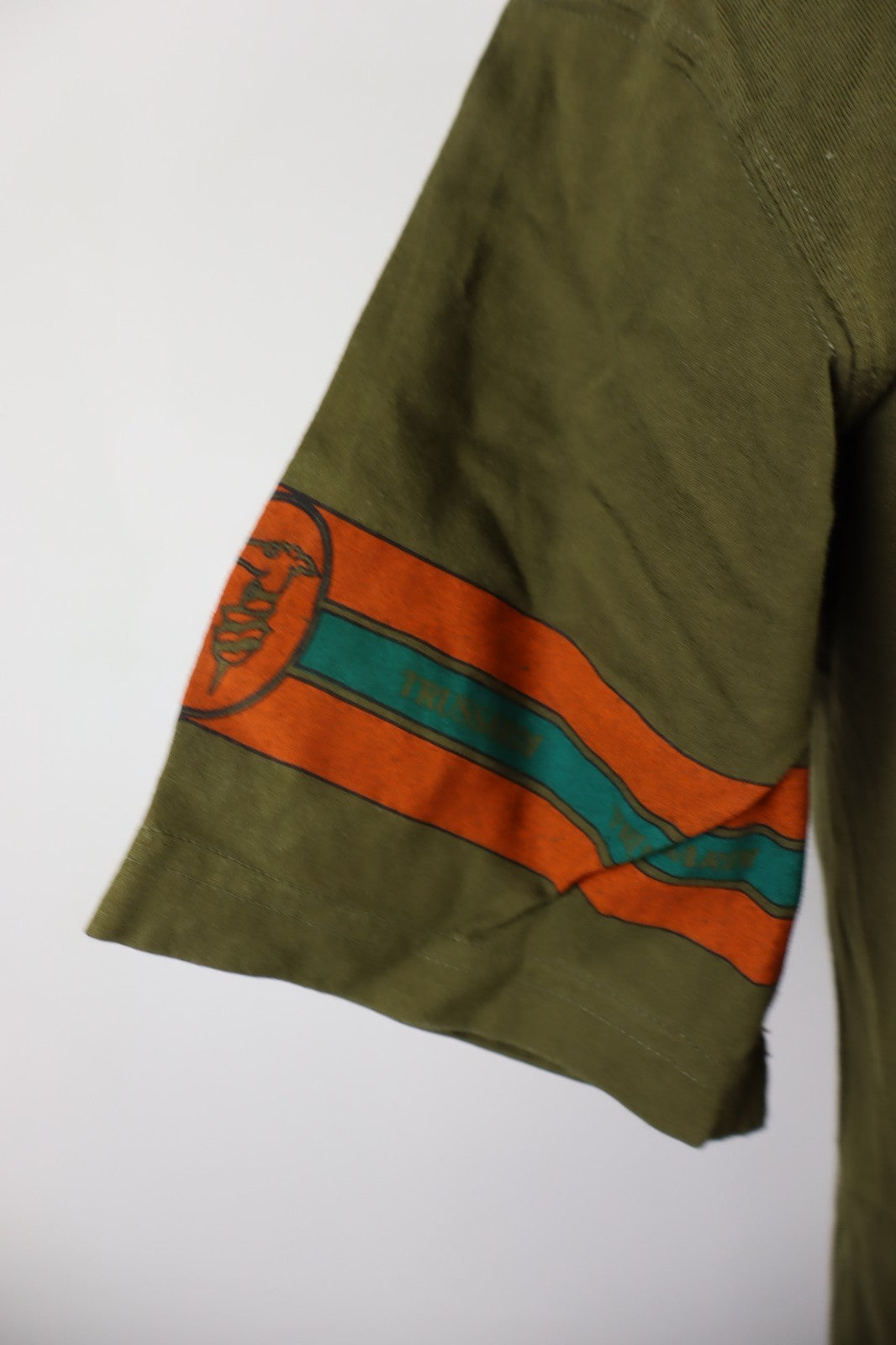 TRUSSARDI  ACTION MAGLIA UOMO COTONE TG M MAN COTTON T-SHIRT CASUAL VINTAGE LOGO