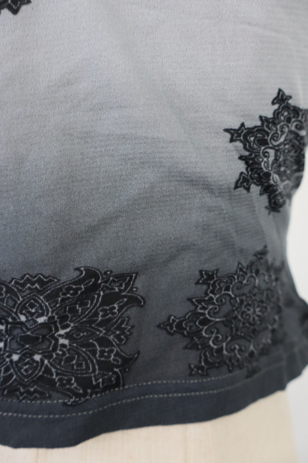 MAGLIA CROP TOP DONNA S WOMAN T-SHIRT STREETWEAR STAMPA INDIE GRUNGE Y2K 2000'S