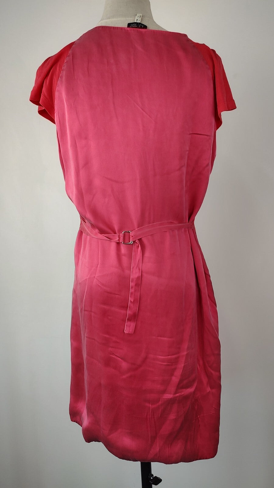 ARMANI JEANS VESTITO DONNA TG. 44 L WOMAN CASUAL VINTAGE DRESS MADE IN ITALY