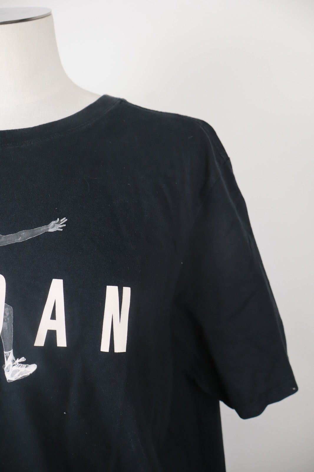 AIR JORDAN MAGLIA UOMO TG. XL MAN T-SHIRT VINTAGE CASUAL COTONE COTTON LOGO