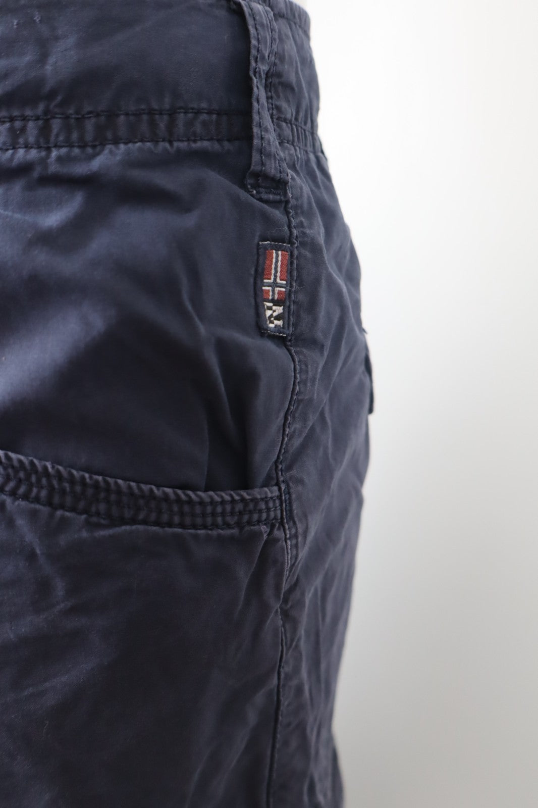 NAPAPIJRI BERMUDA PANTALONE SHORTS UOMO TG 31 MAN VINTAGE CASUAL PANTS CARGO