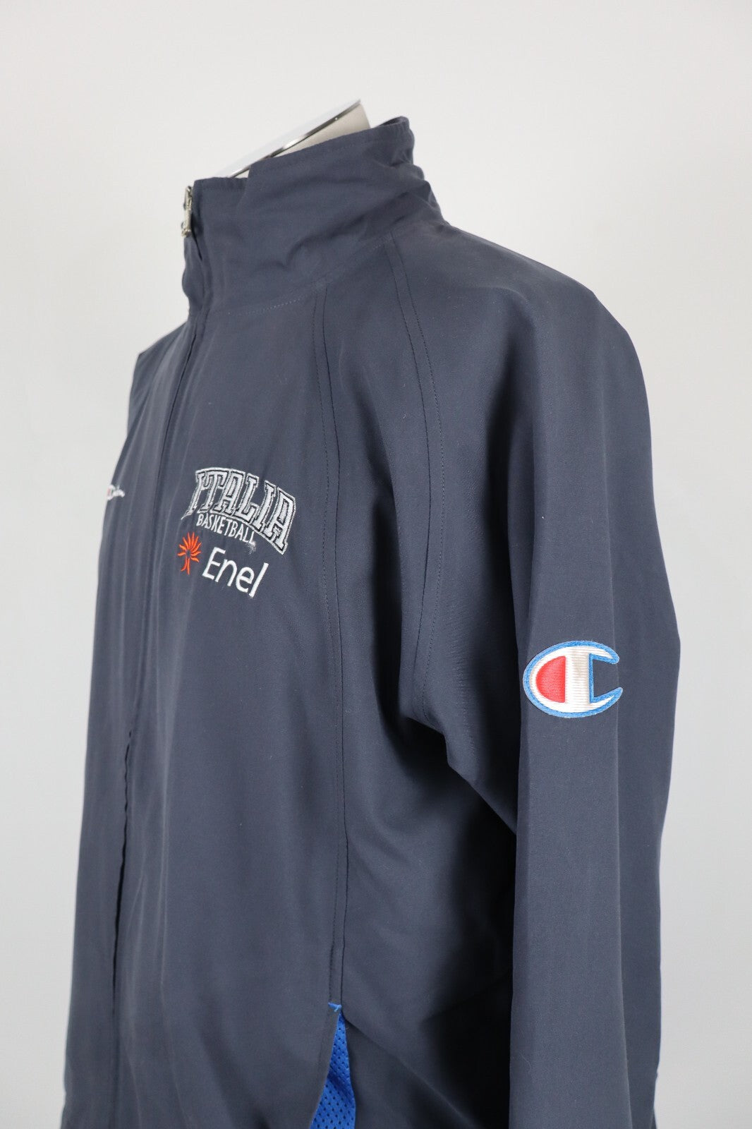 CHAMPION ITALIA GIACCA SPORT BASKET UOMO Tg L VINTAGE MAN JACKET