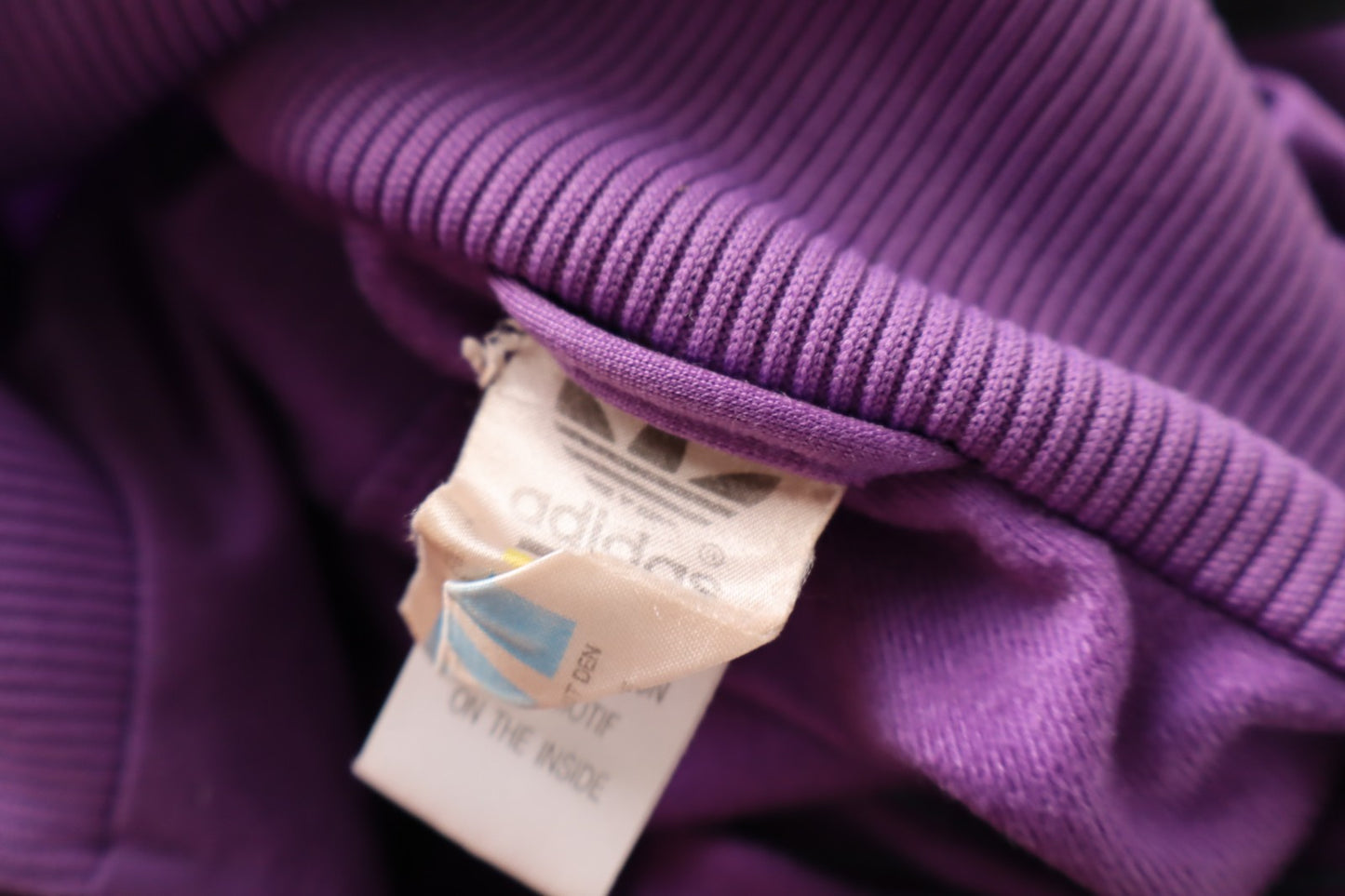 ADIDAS '80S GIACCA SPORTIVA UOMO Tg I8 MAN VINTAGE CASUAL SPORT JACKET CON ZIP