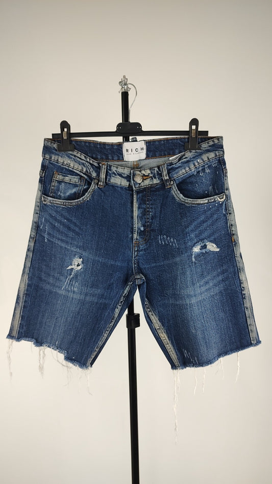 JOHN RICHMOND PANTALONE JEANS SHORTS UOMO W32 MAN VINTAGE CASUAL PANTS