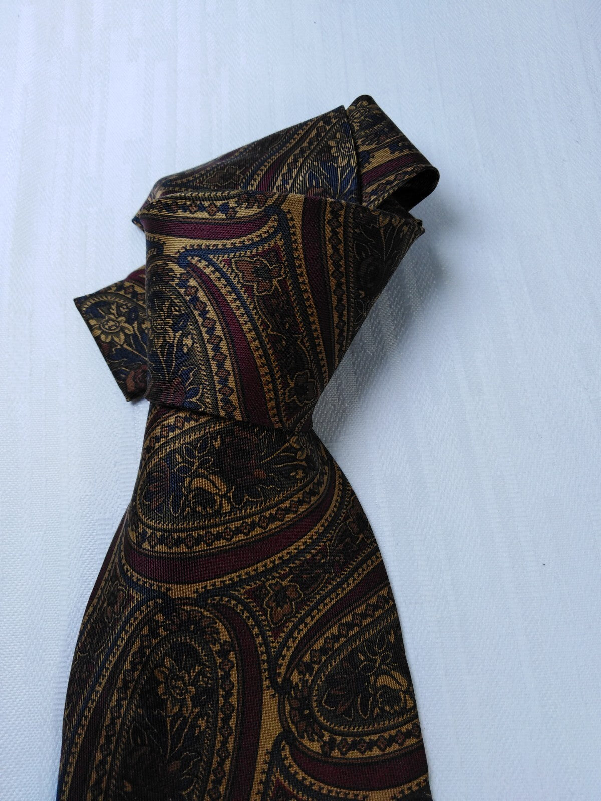 PIERRE BALMAIN 100% SILK TIE SETA CRAVATTA NECKTIE MADE ITALY VINTAGE CLASSIC