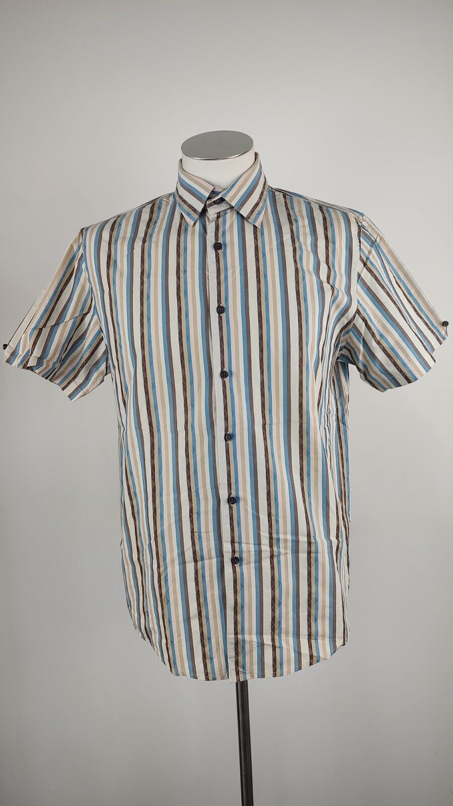 BEN SHERMAN CAMICIA UOMO COTONE TG. L  MAN CASUAL VINTAGE SHIRT