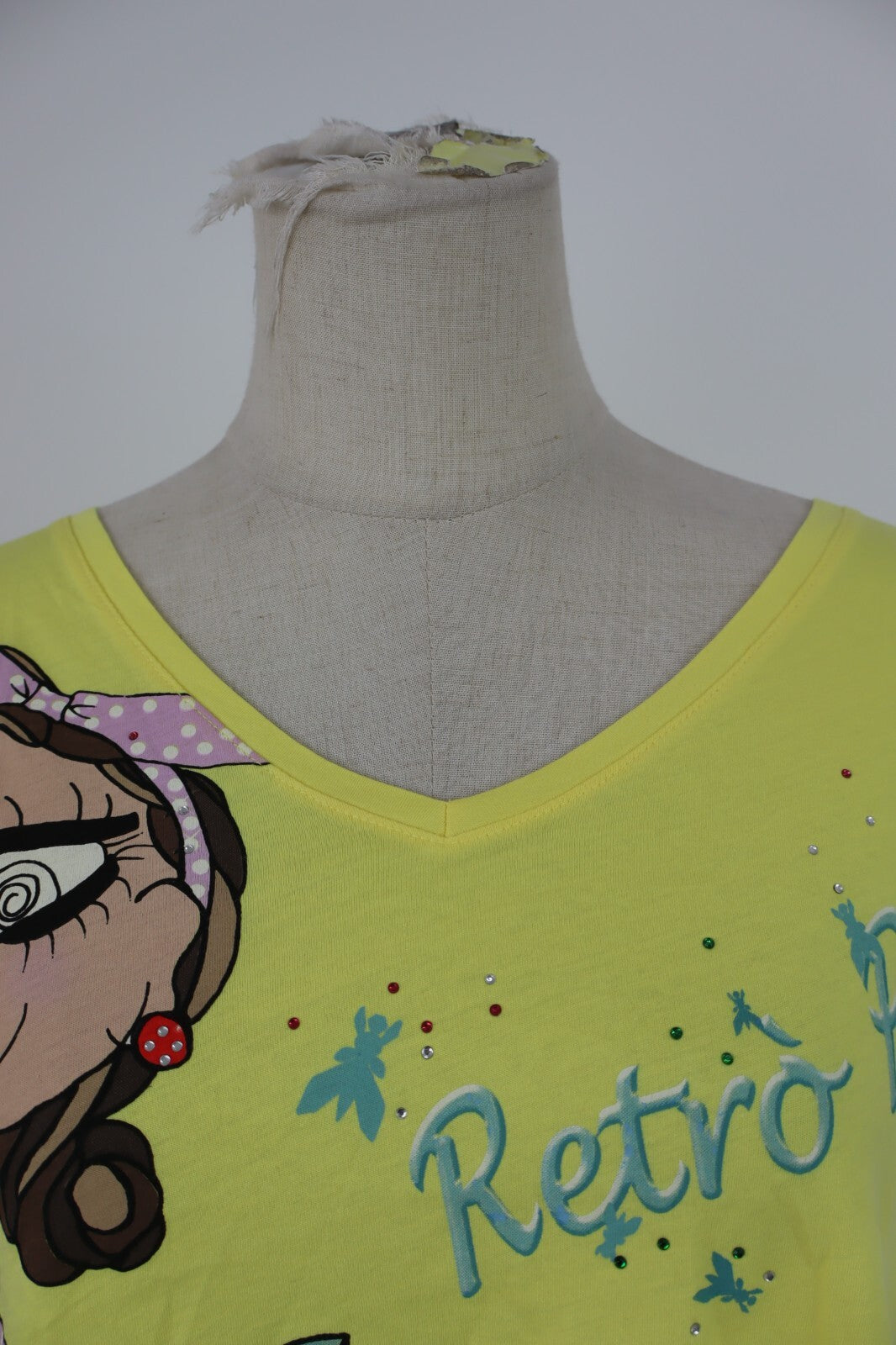 PATRIZIA PEPE MAGLIA DONNA TG. 0 WOMAN CASUAL T-SHIRT VINTAGE