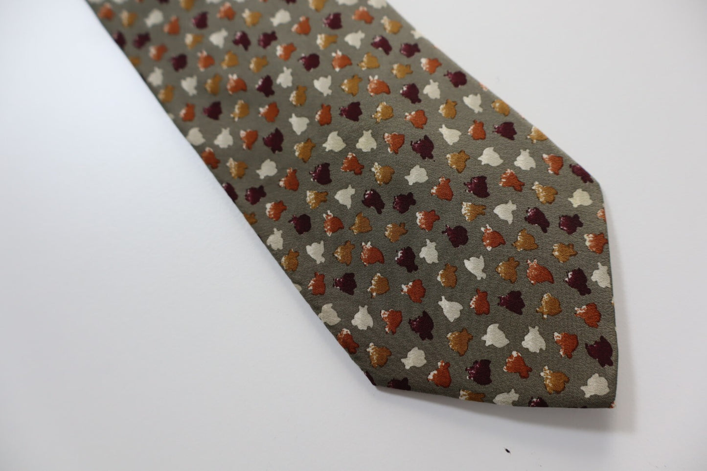 PANCALDI 100% SILK TIE SETA CRAVATTA NECKTIE MADE IN ITALY CLASSIC