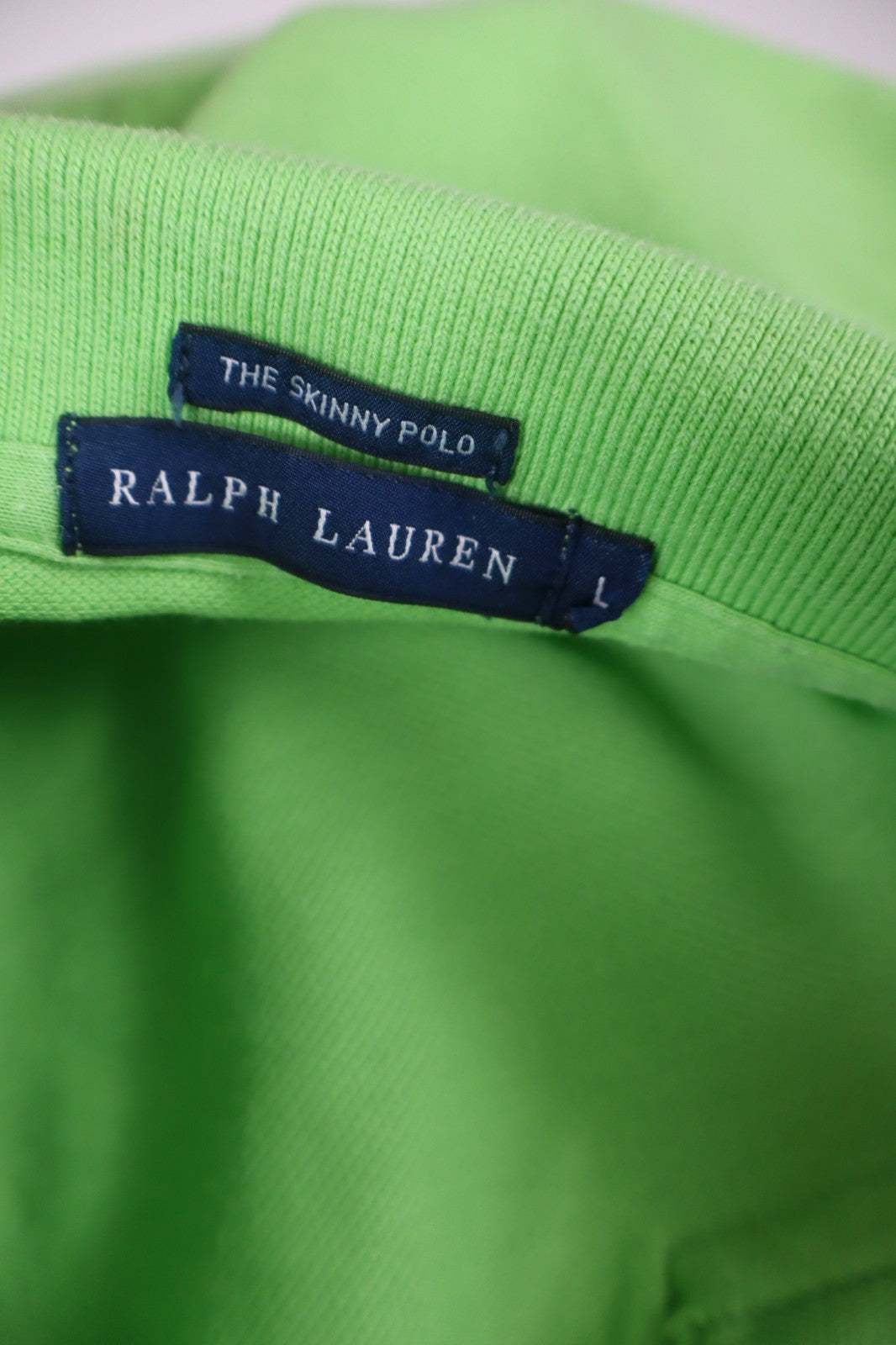 RALPH LAUREN MAGLIA POLO UOMO COTONE TG L MAN COTTON SHIRT CASUAL VINTAGE