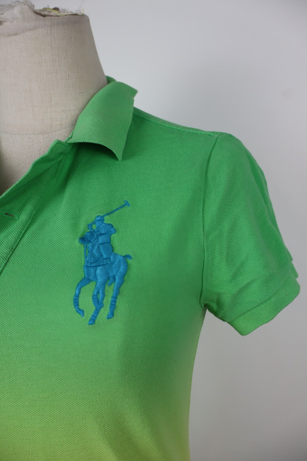 RALPH LAUREN POLO MAGLIA COTONE DONNA TG. S WOMAN CASUAL VINTAGE T-SHIRT