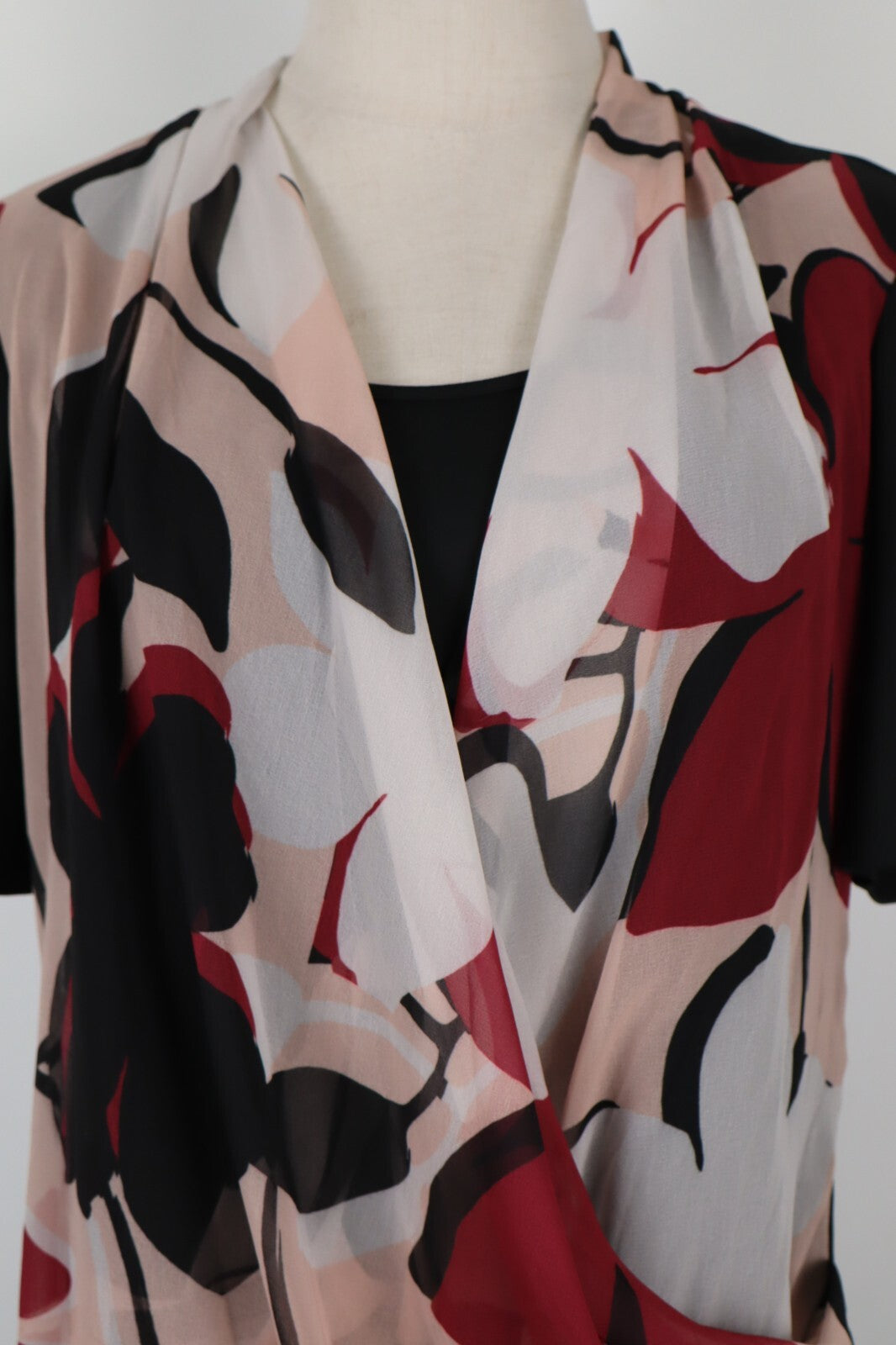 PER TE BY KRIZIA MAGLIA DONNA TG. 17 WOMAN T-SHIRT CASUAL VINTAGE FLORAL