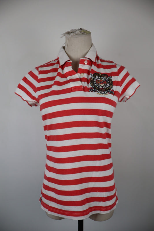 RALPH LAUREN POLO DONNA MAGLIA COTONE TG. S WOMAN COTTON SHIRT CASUAL VINTAGE