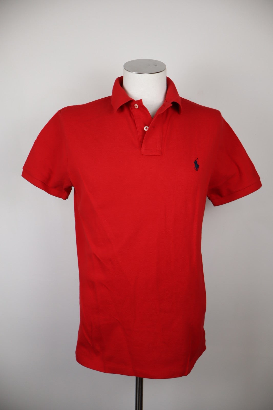 RALPH LAUREN MAGLIA POLO UOMO COTONE L SLIM MAN COTTON T-SHIRT CASUAL VINTAGE