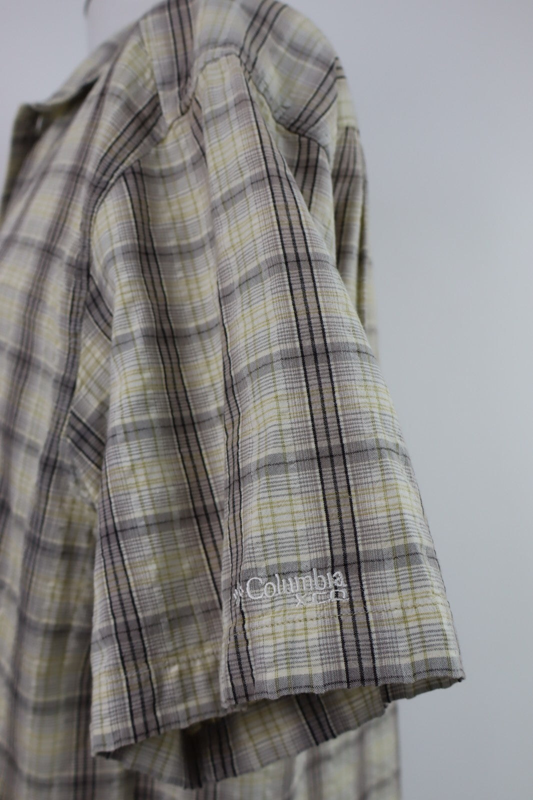 COLUMBIA CAMICIA UOMO COTONE TG. L MAN CASUAL VINTAGE COTTON SHIRT