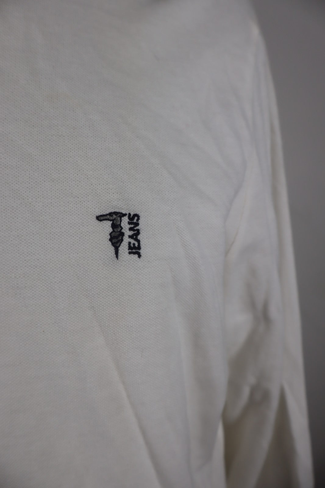 TRUSSARDI JEANS MAGLIA POLO UOMO TG 2XL MAN T-SHIRT CASUAL VINTAGE COTONE COTTON