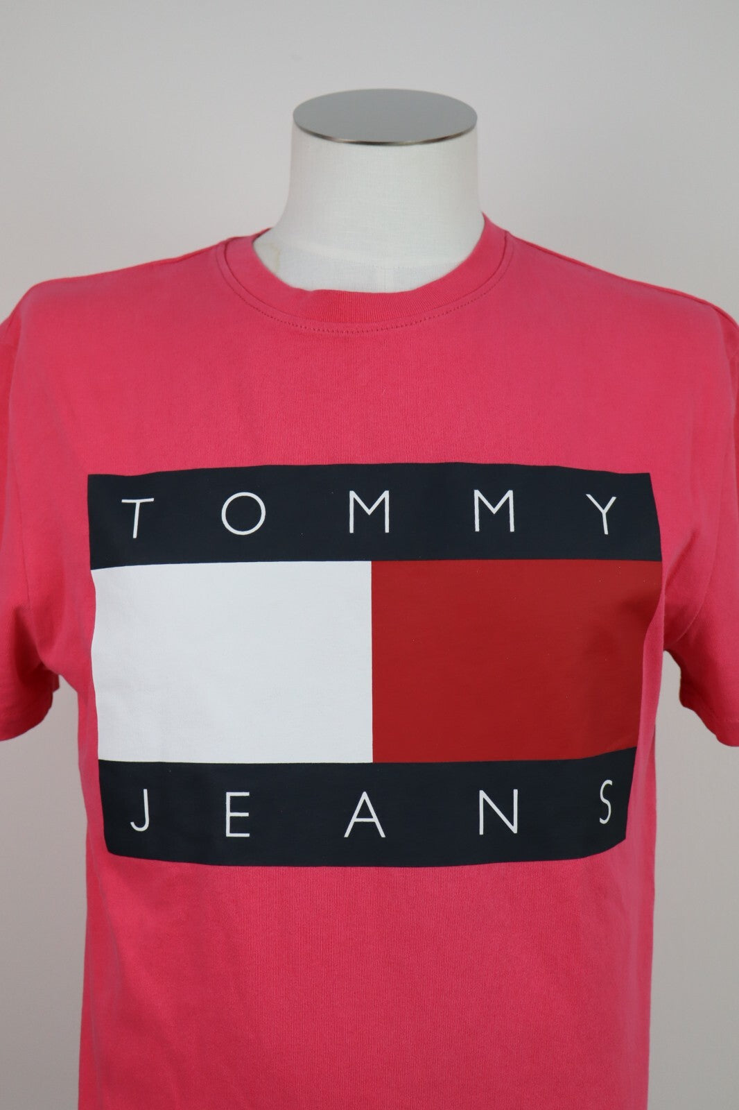 TOMMY HILFIGER JEANS MAGLIA UOMO TG S MAN T-SHIRT CASUAL VINTAGE COTONE