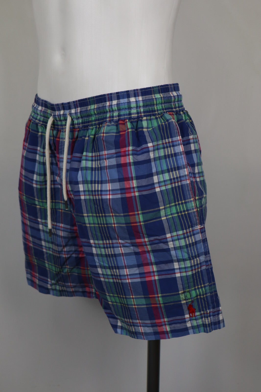 RALPH LAUREN COSTUME PANTALONCINO MARE UOMO TG L MEN SWIMSUIT VINTAGE CASUAL